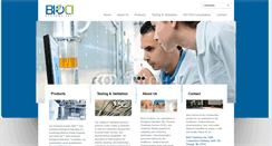 Desktop Screenshot of bioci.com